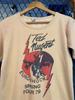 Vtg 70s Ted Nugent Band T Shirt Spring Tour / Vintage Rock Band Tee