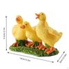 Duck Statue Resin Figurine Ornament Sculpture Backyard,Pond Ducks Decoration for Shelf