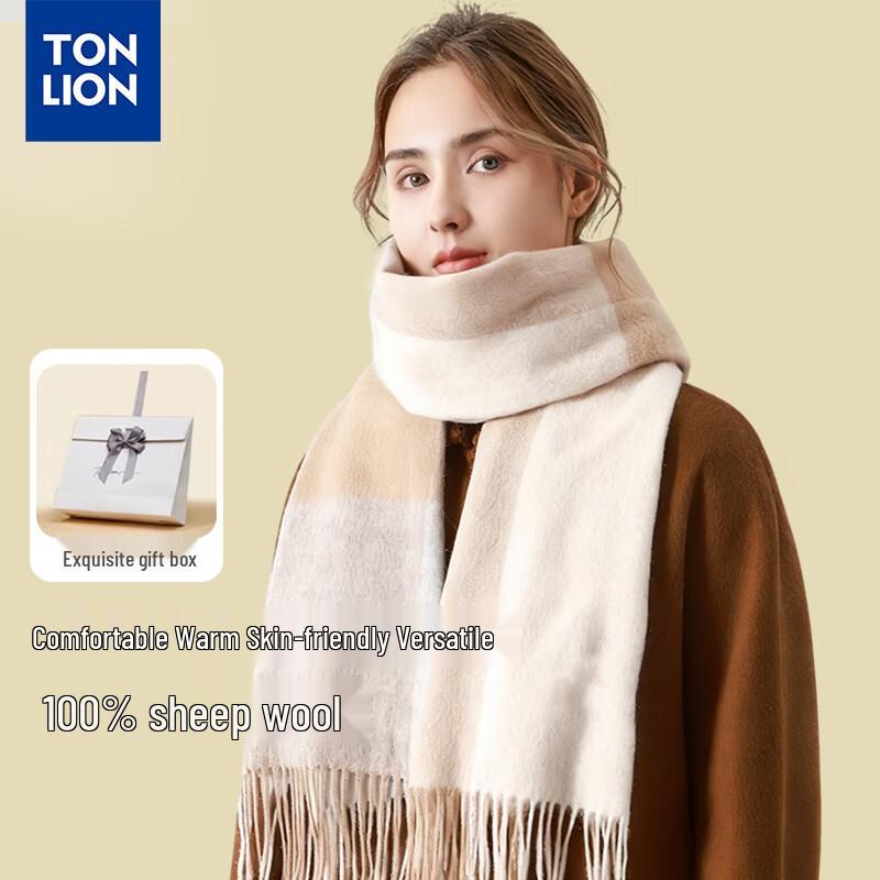 Tangshi Women's Winter Wool Scarf & Shawl