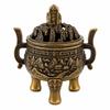 Chinese Style Incense Censer Alloy Fragrance Holder New Incense Burner  Desktop Ornament