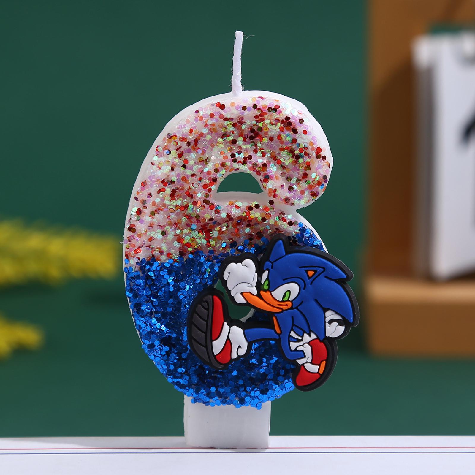 

Cute Cartoon Digital Candles, Birthday Candles, Party Decorations One Size