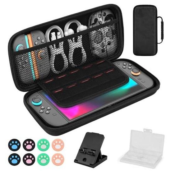 Switch 2 case JIAKSI + stand game card storage box included.