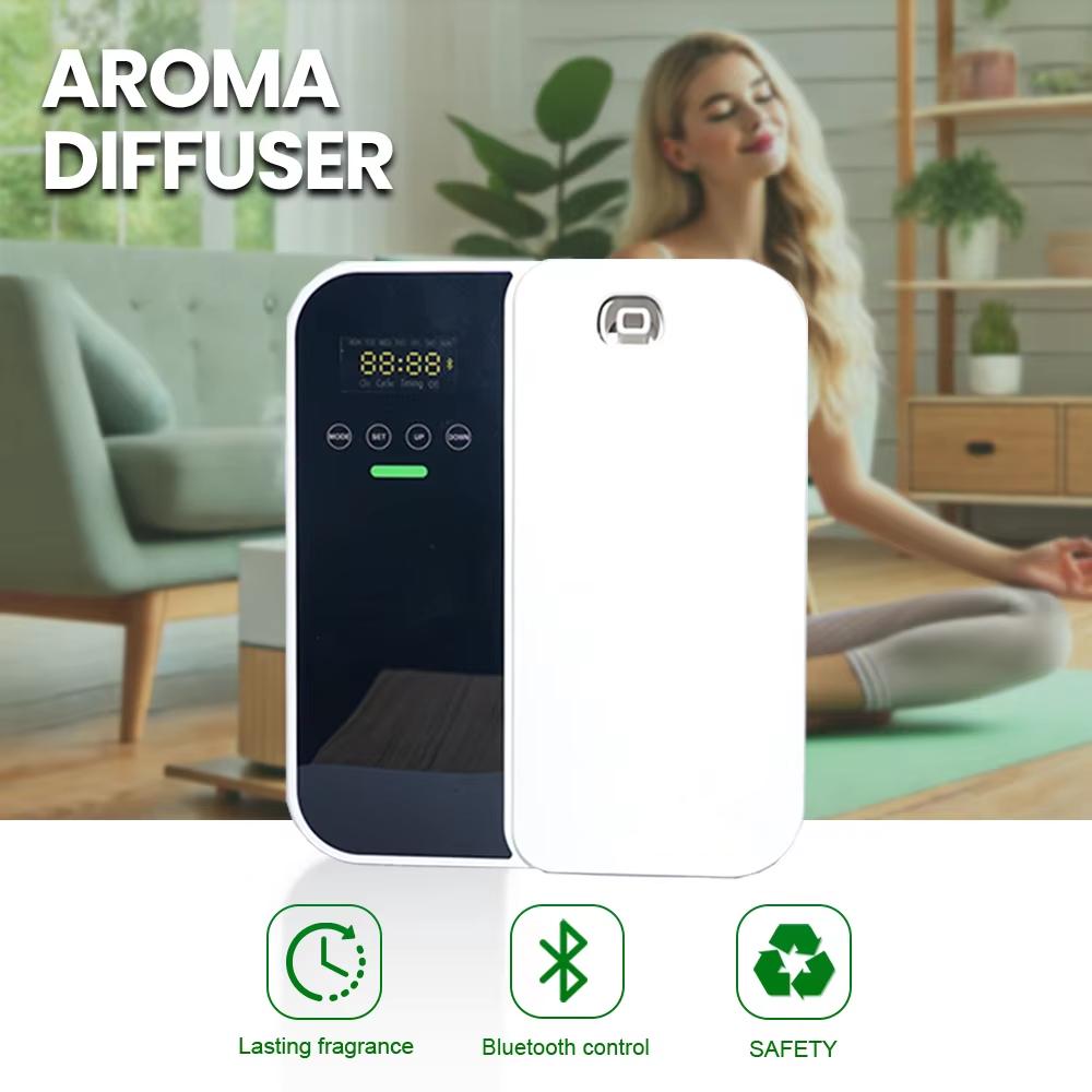 2026 New Wall Mounted Aroma Diffuser High Capacity Scent Machine For Large Area Hotel Lobby Home Fragrance