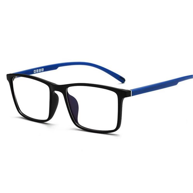 

0 -0.5 -0.75 -1.0 To -6.0 Minus Degree TR90 Square Prescription Glasses Women Men Ultralight Business Computer Optical Glasse Single Version&1.56&Anti Blue Ray