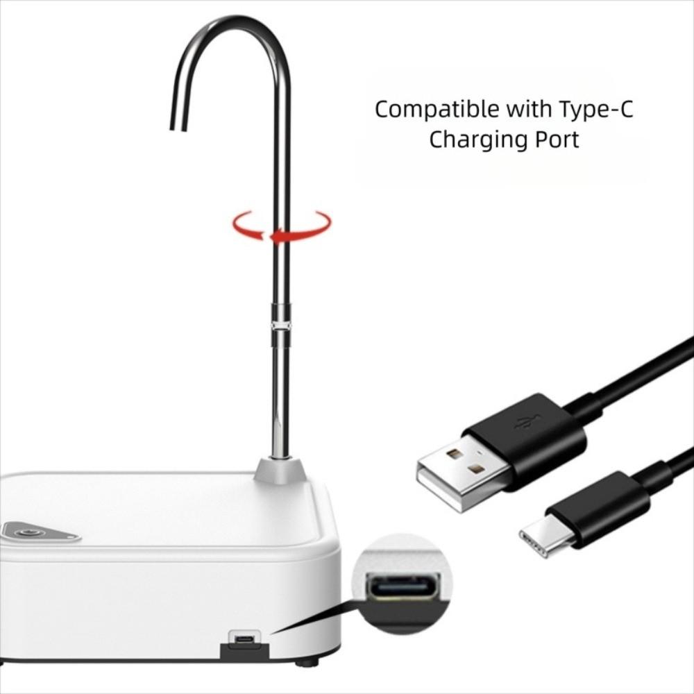 USB Charging Portable Water Dispenser Low Noise Desktop Rechargeable Water Pump  Camping