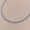 THE PART OF Clear Blue_necklace