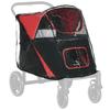 Rain Cover for Dog Pram, Stroller Buggy with Rear Entry
