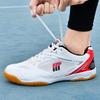 High Quality Shock Absorption Anti Skid Wear Resistant Fashion Sports Badminton Shoes Table Tennis Shoes Breathable Non Slip Sneakers