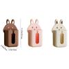 Wall-Mounted Paper Drawer Box Rectangular Towel Storage Box Simple Cartoon Rabbit Tissue Box  Home