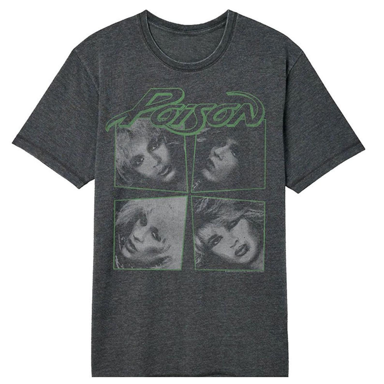Poison I Want Action Four Photos Black T-Shirt 2XL