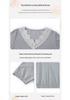 Elegant Ice Silk V-Neck Lace T-Shirt for Middle-Aged Women - Summer 2026 Style