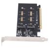 Expansion Card PCI Express 3.0 X16 To M.2 NVME SSD M.2 Hard Drive Expansion Card for PC Desktop