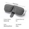 Suede Car Sun Visor Magnetic Holder Glasses Ticket Double Clip For Citroen C5 C1 C2 C6 C4L DS3 DS4 DS5 C-Elysee Grand Berlingo aje256