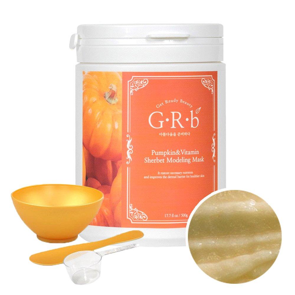 

[3 types of pack tools] [GRb] GRB pumpkin vitamin sherbet modeling pack 500g (elasticity, puffiness, whitening)