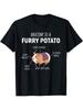 Anatomy Of A Furry Potato Guinea Pig Lover Gift T-Shirt