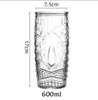 Tazza in Ceramica Creativa Faccia Totem Sciamano Bicchiere Tiki Bar Bicchiere da Vino Cocktail Bicchiere da Whisky Tazza da Birra Tazza da Succo Spessa