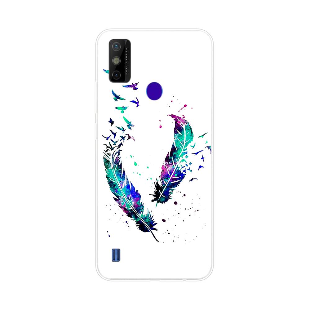 Per Custodia ZTE Blade A51 Lusso Silicone TPU Morbido Cover Posteriore Telefono Fundas Per ZTE Blade A51 A 51 Custodia Guscio Antiurto Coque