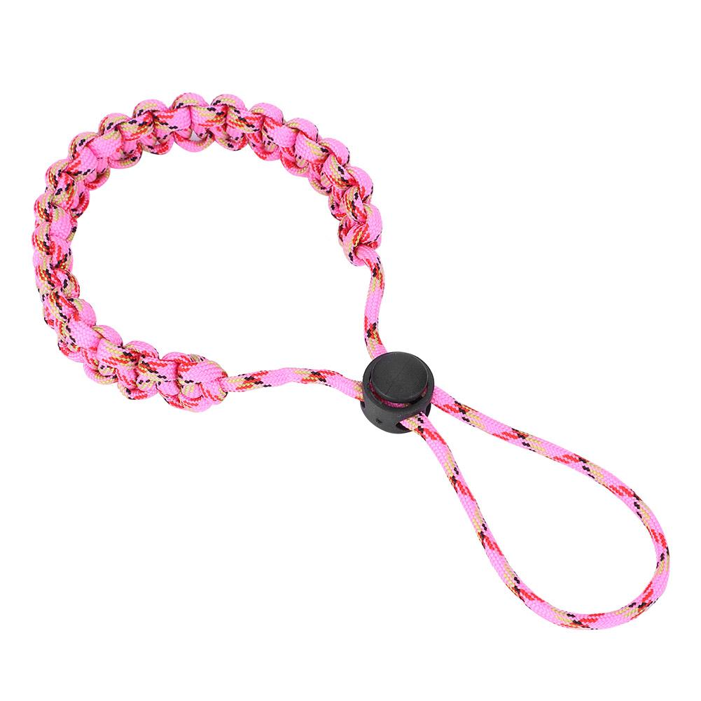 Hand Wrist Rope Diving Pointer Anti Lost Underwater Camera Strap (Pink)