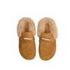 Korean version of retro metal fluffy slippers women's outer wear 2025 autumn and winter new lazy Muller shoes bag head loafers
