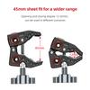 Super Camp Camera Plamp Mount with 360 degrees    Head and 1Celsius4\ Celsius3Celsius8\  Threads, Anti-Slip Pads for CameraCelsiusMonitorCelsiusLig