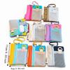 Minimalist Design Earphone Bag Zipper Key Pouch Practical Mini Canvas Pouch  Storage Use