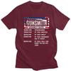 Male Gunsmith Hourly Rate T Shirt Round Neck Pure Cotton Short Sleeve Funny Gunsmithing Gun Quotes Tee Shirt Novelty Clothing