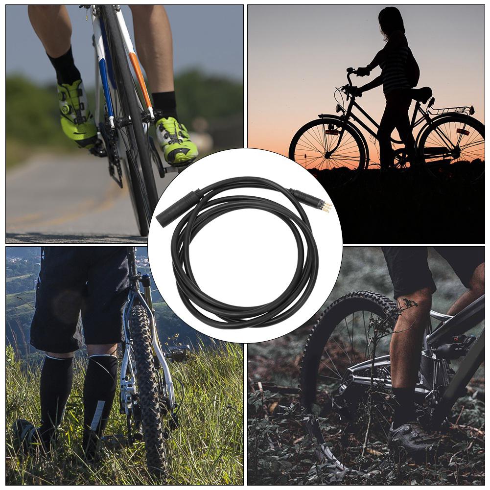 9 Pin Radnabenmotor Verlängerungskabel für Elektrofahrrad Buchse auf Stecker Kabel E-Bike Zubehör(1.5*1600mm