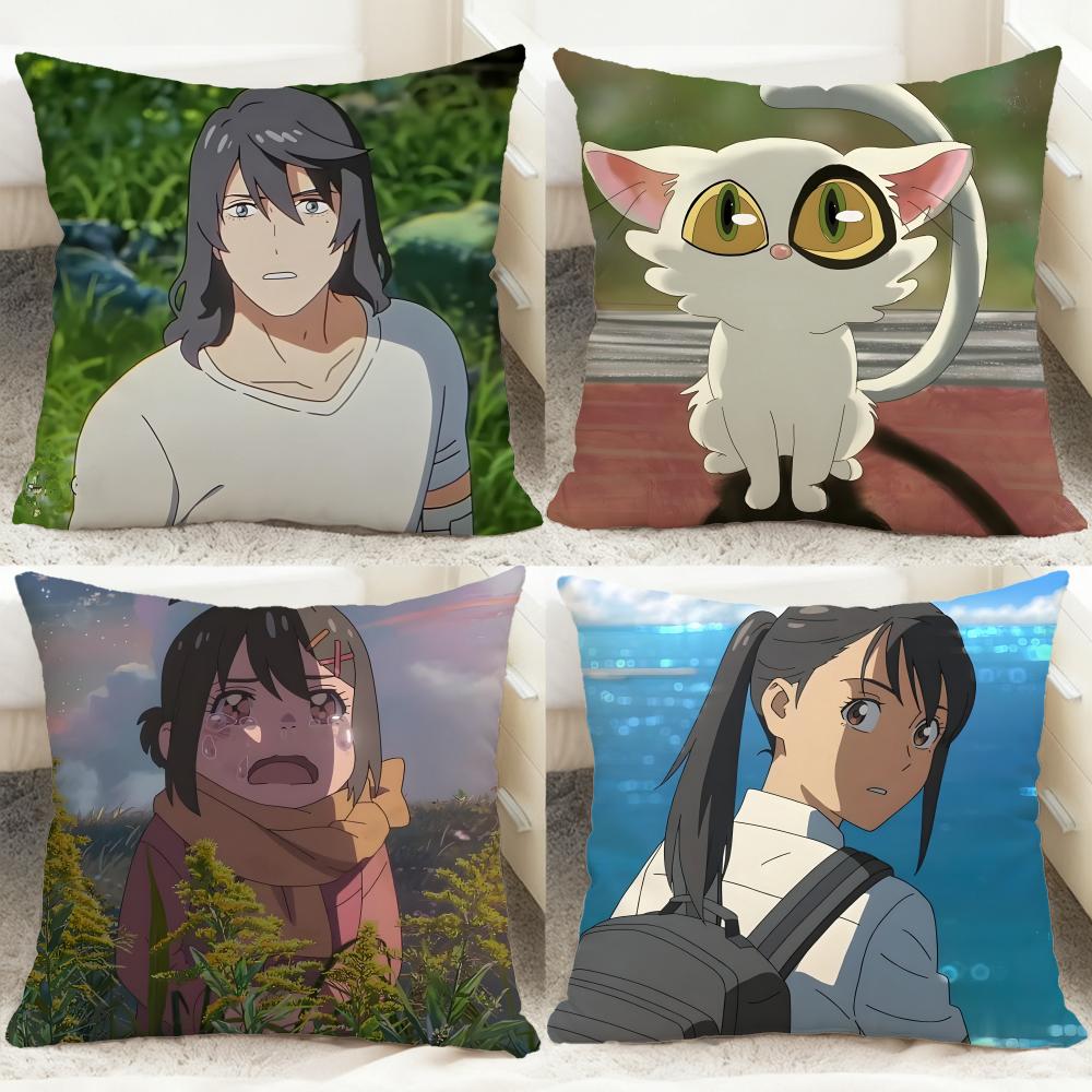 Popular Ssuzumeing Cushion Cover Comfortable Reversible Pillow Cover Ideal for Car Sofa Bedroom Beyond