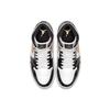 Jordan 1 Mid Patent Black White Gold 2019 852542-007(2019 )