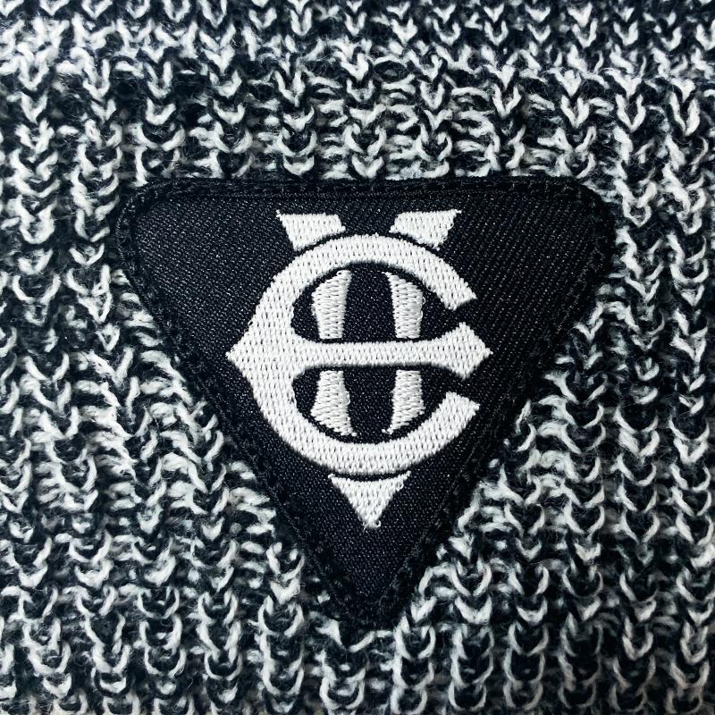 EIGHTVOLUME Ev T Patch Knit Beanie (Gray)