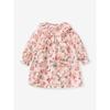 Autumn and Winter Girls' Floral Princess Dress 2023 New Kidsren's Long-Sleeved Dress Dress Little Girl's Fashionable Pure Cotton Dress