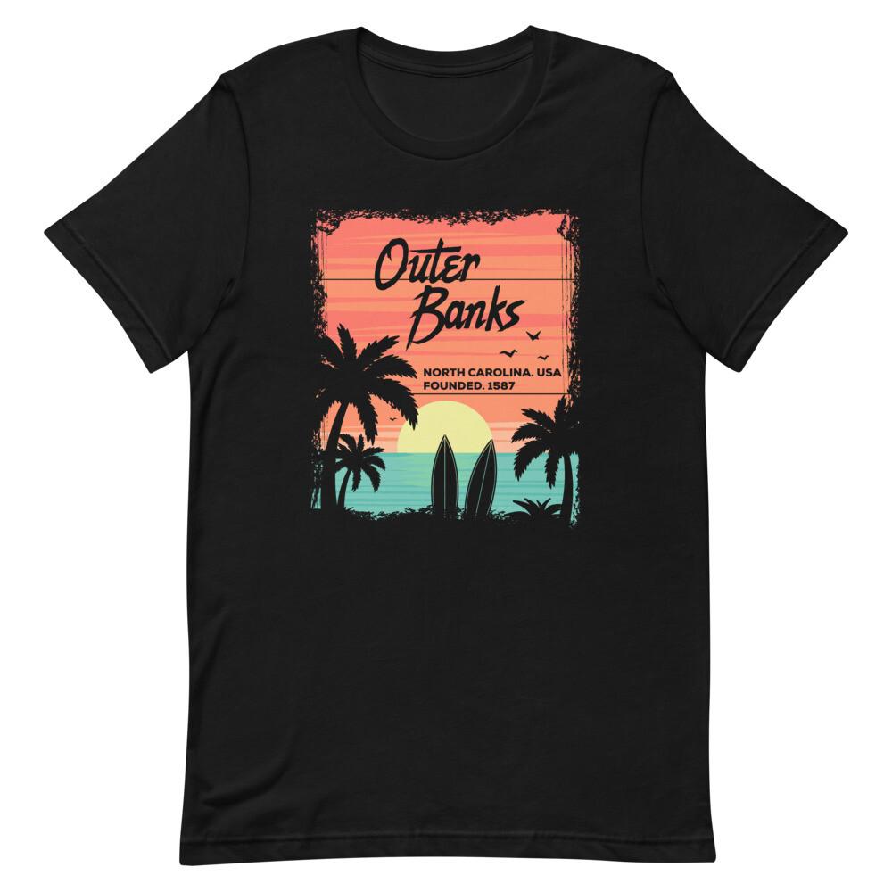 Outer Banks North Carolina OBX Gifts Outer Banks T-Shirt Unisex M
