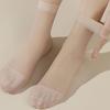 1/5/10 Pairs Women's Socks Breathable Sheer Stockings Casual Ankle Socks for Spring and Summer