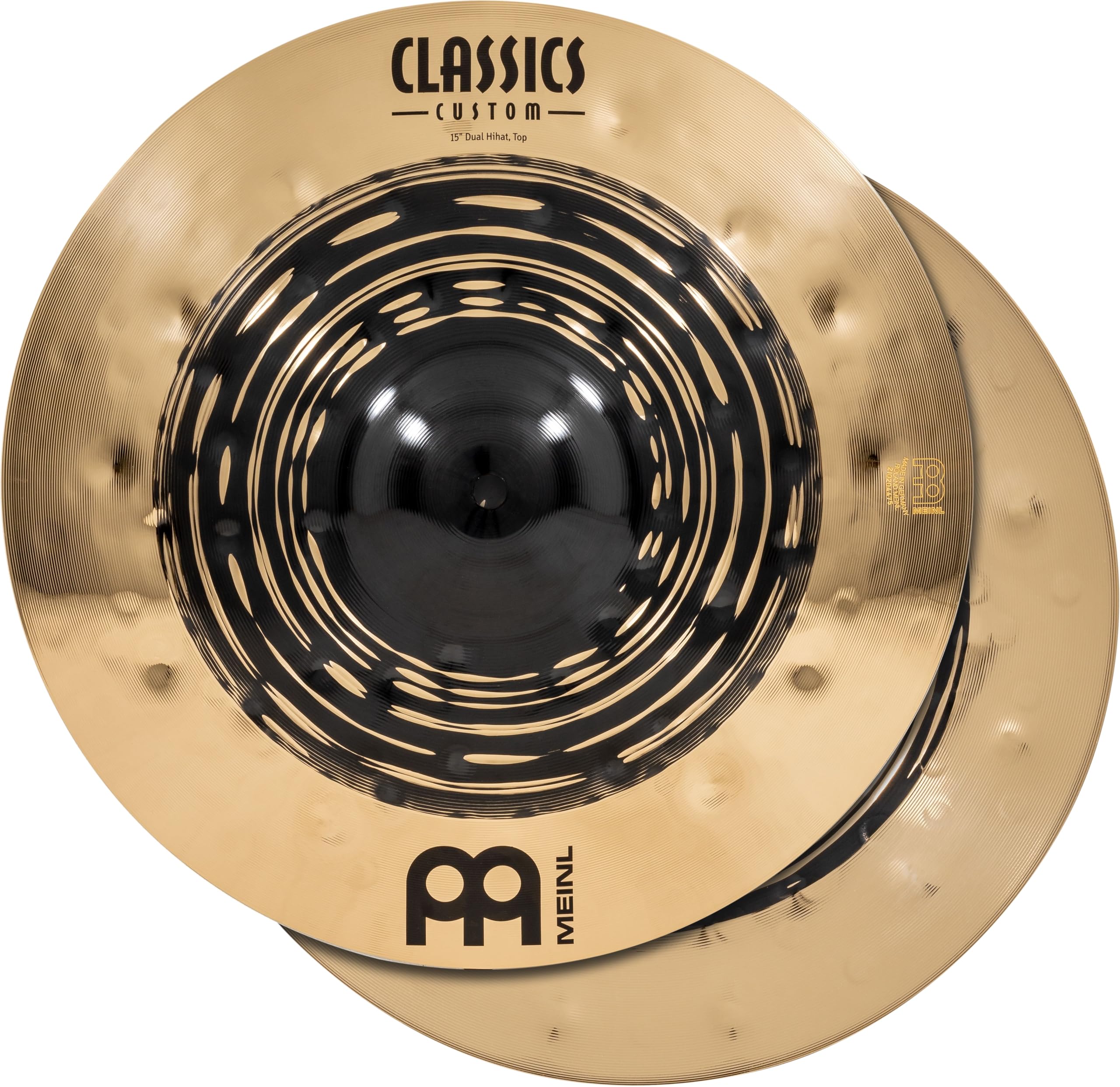 

MEINL Cymbals Classics Custom Dual Series Hi-Hat Cymbals, 15 Dual Hi-Hat Pair, CC15DUH [Official Japanese Product]