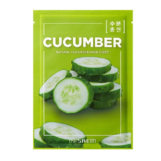 1+1 THESAEM Natural Mask Pack (Choose 1 of 5: Centella Asiatica, Cucumber, Rice, Avocado, or Tea Tree)