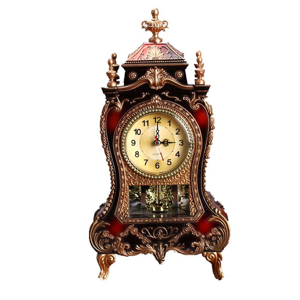 

Настольные часы, аналоговый дисплей, часы, песни, винтажный винтажный дизайн