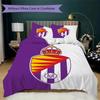 Set Copripiumino Trapuntato con Fantasia Real Valladolid Federa Decorazione per la Casa Regalo di Compleanno (1 * copripiumino + 2 * federe senza imbottitura)