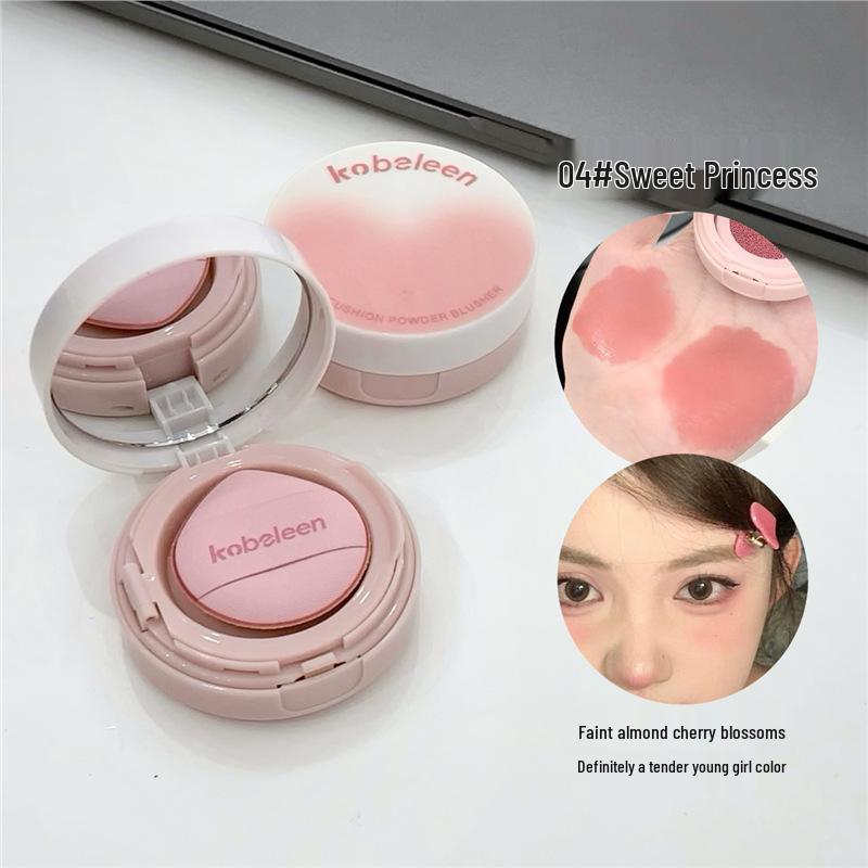 

Kobeleen Sweetheart Тинтованные кремовые румяна: Корейские румяна для хайлайтинга и контуринга, матовые