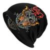 Custom Heavy Metal Rock Slayers Logo Bonnet Hat Knit Hats Unisex Women Hip Hop Unisex Band Winter Warm Beanies Cap