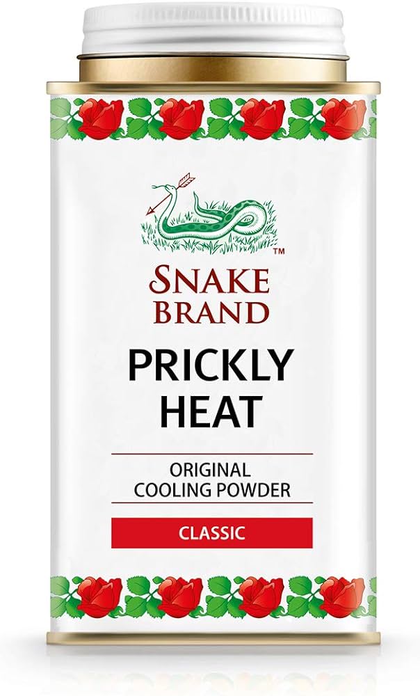 

Охолоджуючий порошок Snake Brand 140g Prickly Heat Classic Scent 140g червоний