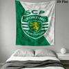 Sporting CP Wall Tapestry Aesthetic Wall Hanging Printed Fabric Blanket Decorative Tapestries for Bedroom Living Room Home Decor