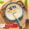 Old-Fashioned Large Palm Leaf Fan, Summer Handmade Banana Leaf Fan, New Chinese Style Baby Money-Attracting Fan, Hand-Held Fan, Durable Sunflower Fan