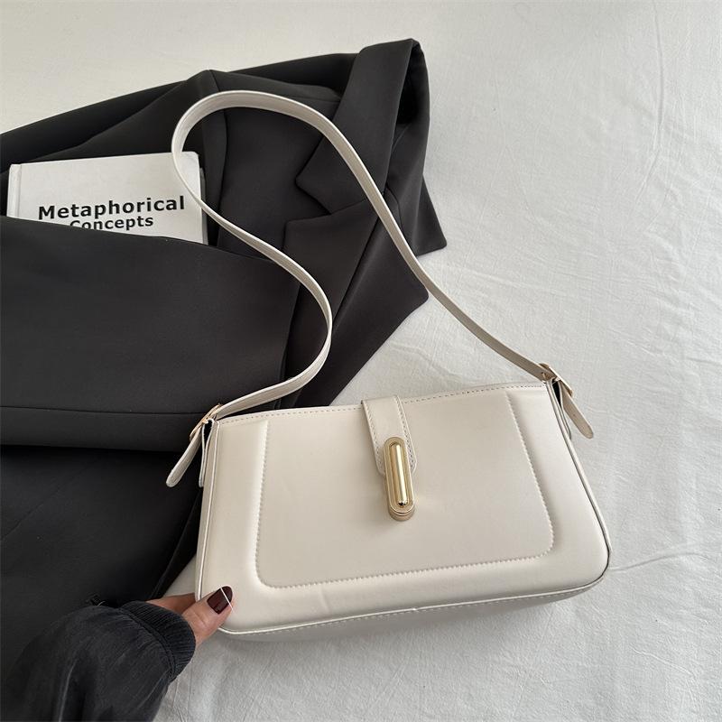 2025 Spring Casual Simple Retro New Fashion Trend Niche Design Women's Bag Commuter Shoulder Messenger Bag