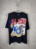 Vintage 1994 NBA All Star Weekend Minnesota Looney Tunes Black Graphic T-Shirt L