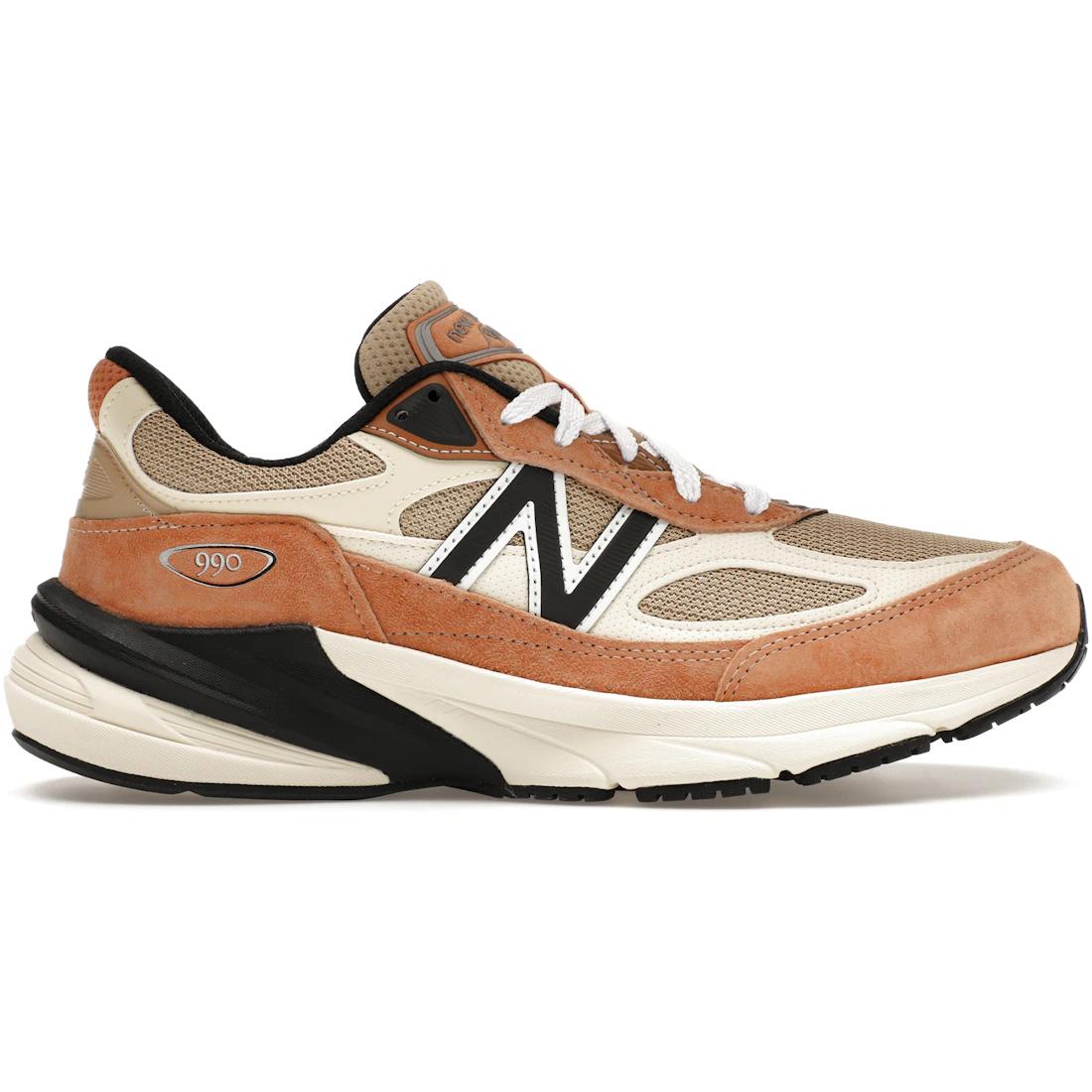 

Кроссовки New Balance 990v6 MiUSA Teddy Santis Сепия Оранжевый(U990TO6) 37.5