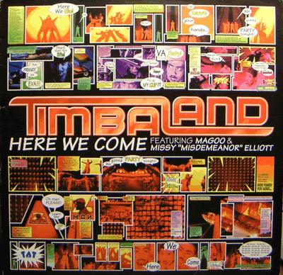 12inch Record TIMBALAND  Here We Come DINST179724389 Delabel ZMan R 1998 Europe Rap  HipHopRB Used