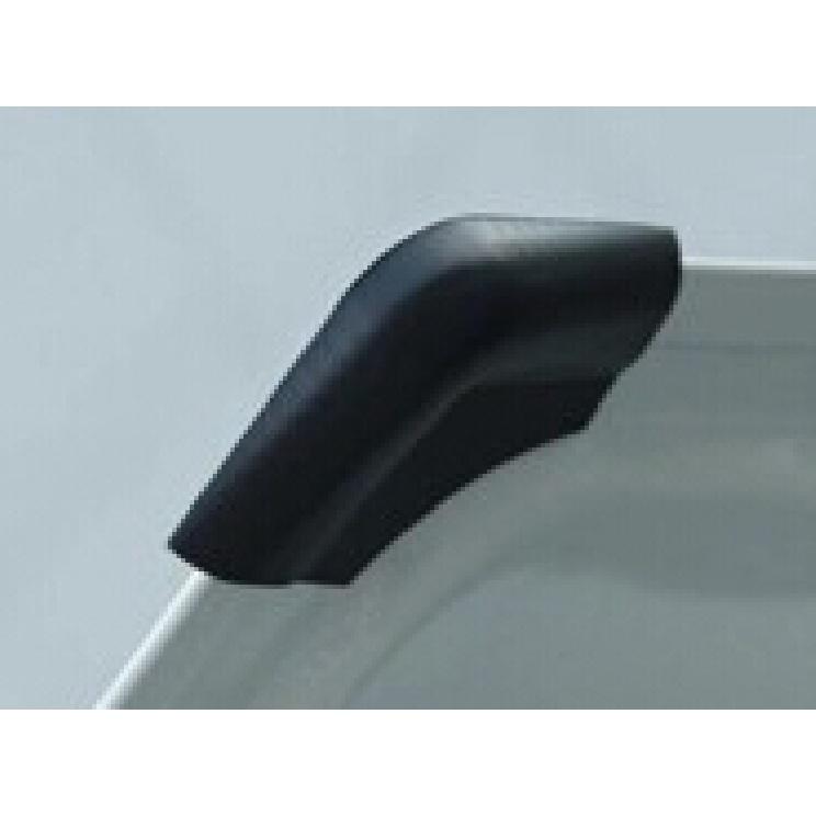 

ABS черный багажник автомобиля задняя дверь аварийный уголок резиновая защитная наклейка для Ford Ecosport 2012-2022 аксессуары 1PC For Ecosprot