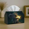 1pc Dreamy Fantasy Cute Tissue Box Cover,Koala Animal Star Night High-Quality,Durable,Lightweight,Foldable Storage,Ideal for Living Room and Dining Ro