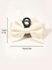 Fashion Satin Large Bow Hair Claw Clip for Women Korean Version Of Solid Color Butterfly Hair Barrettes Accessories Headwear