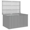Garden Storage Box Gray 149x99x93 Cm